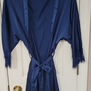 Silk robe